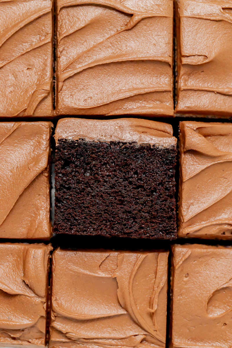 Dark Chocolate Snack Cake