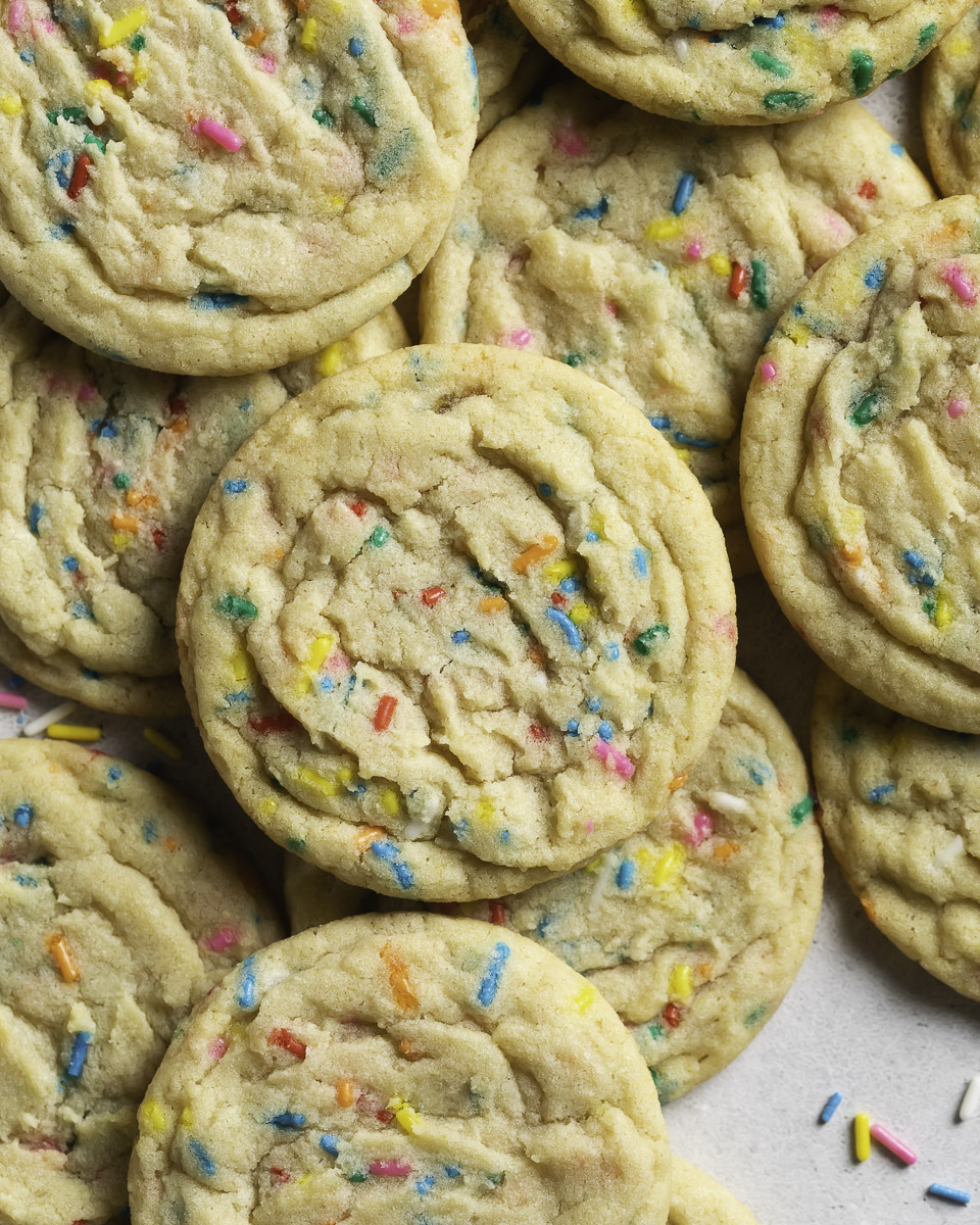 Funfetti Sugar Cookies - Browned Butter Blondie