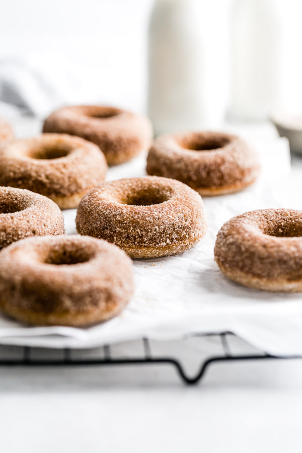 homemade apple cider donuts