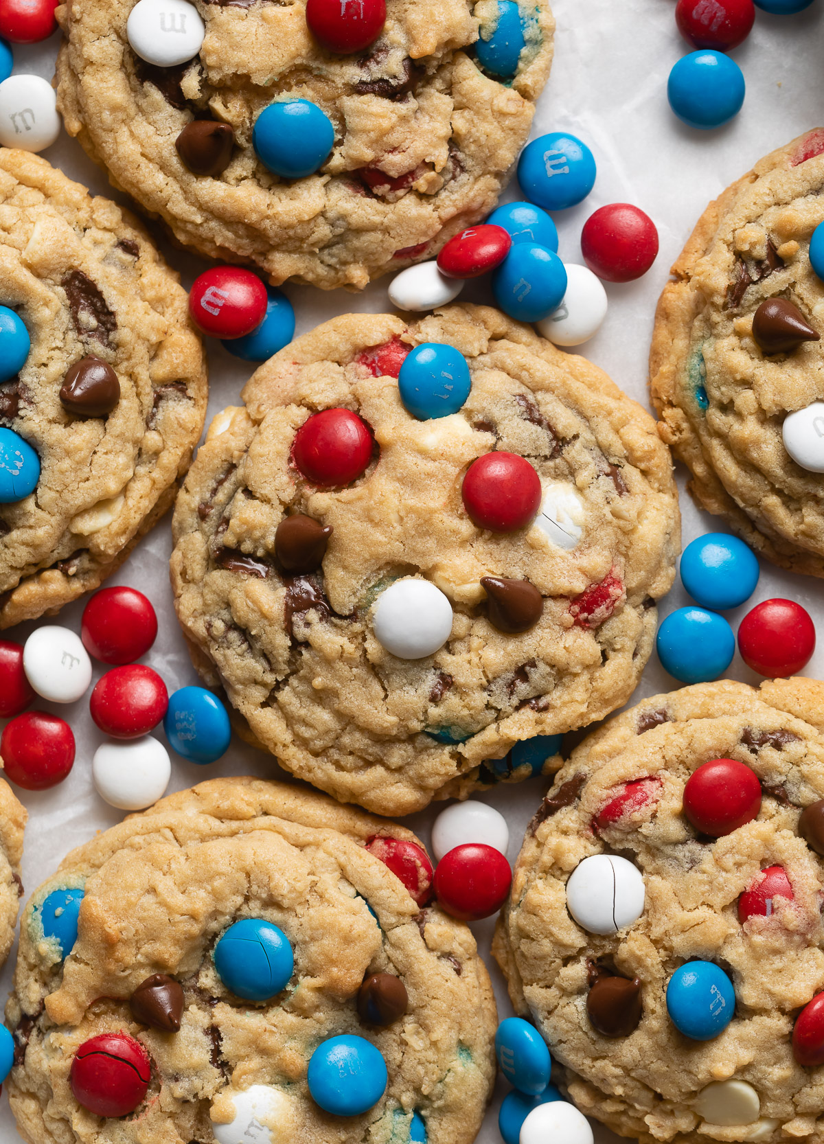 4th of July Monster Cookie Recipe