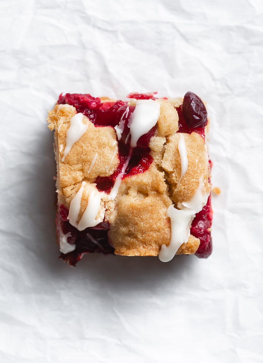 cranberry crumble bars recipe